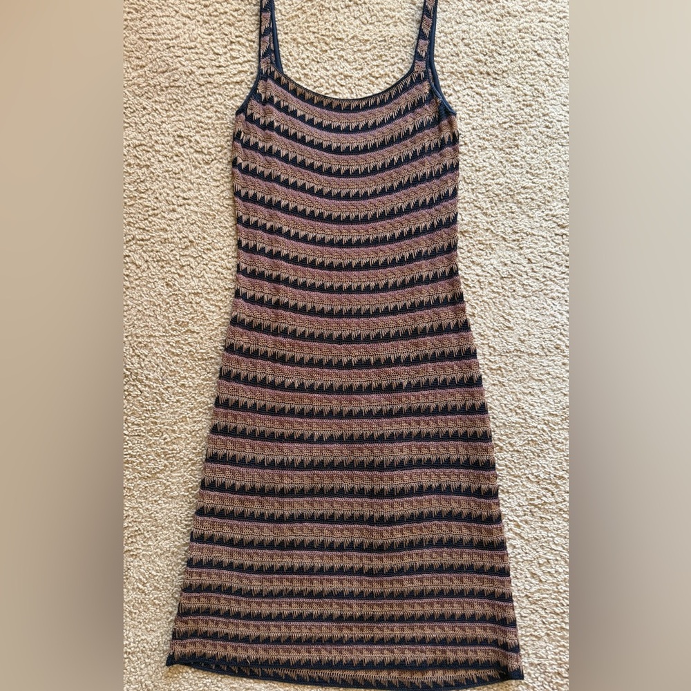 Saks Fifth Avenue Knit Party Special Occasion Pencil Midi Dress